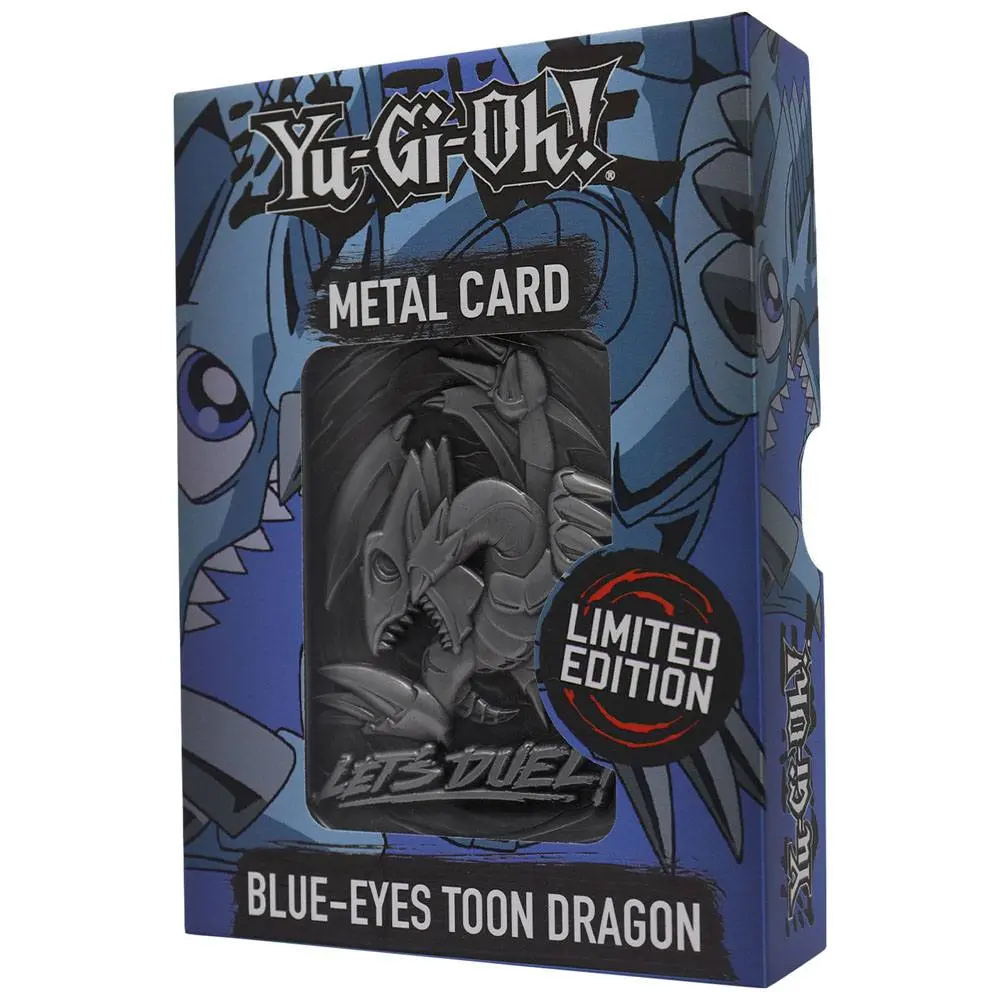 Yu-Gi-Oh! Replica karta Blue Eyes Toon Dragon Limited Edition produktová fotografia