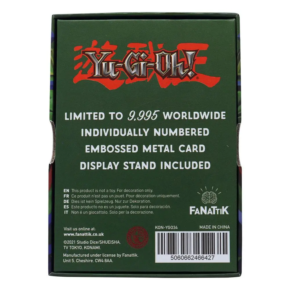 Yu-Gi-Oh! Replika karty Pot of Greed Limited Edition produktová fotografia