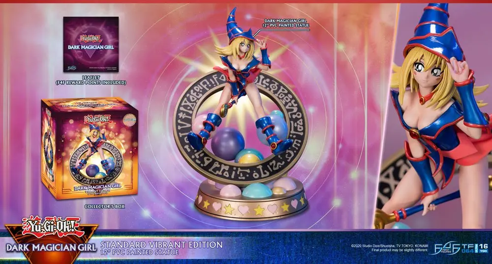 Yu-Gi-Oh! PVC Socha Dark Magician Girl Standard Vibrant Edition 30 cm produktová fotografia