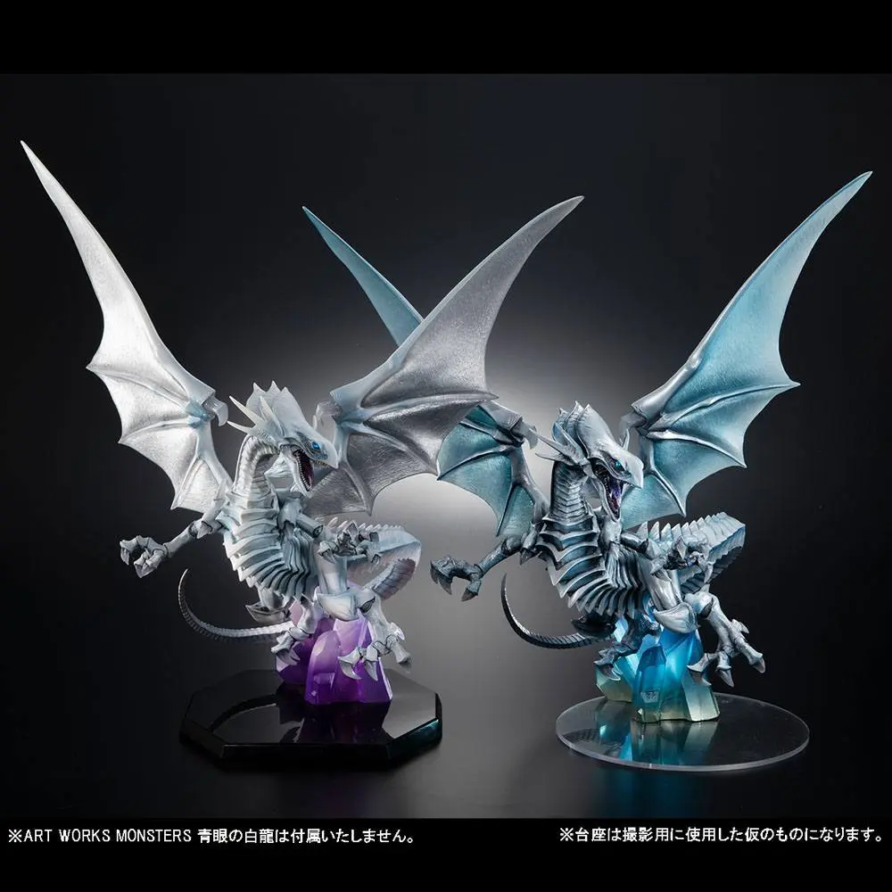 Yu-Gi-Oh! Duel Monsters Art Works Monsters PVC Statue Blue Eyes White Dragon Holographic Edition 28 cm termékfotó