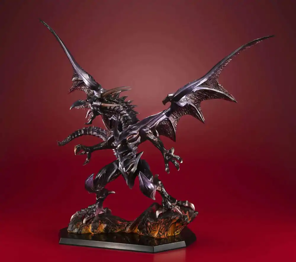 Yu-Gi-Oh! Duel Monsters Art Works Monsters PVC socha Red-eyes Black Dragon Holographic Edition 32 cm produktová fotografia
