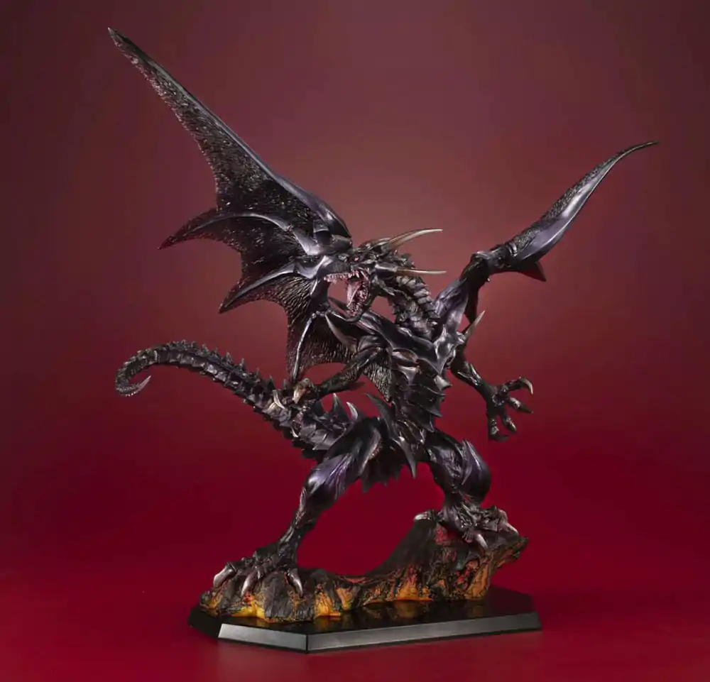 Yu-Gi-Oh! Duel Monsters Art Works Monsters PVC socha Red-eyes Black Dragon Holographic Edition 32 cm produktová fotografia