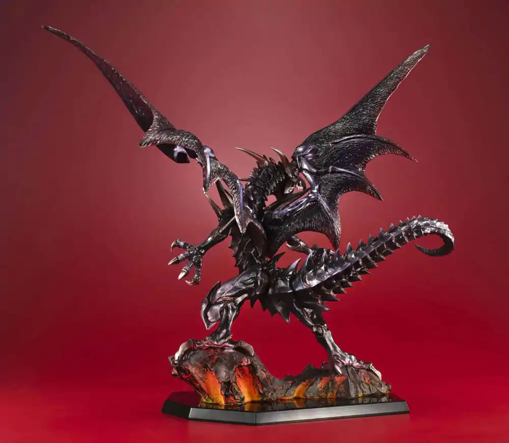 Yu-Gi-Oh! Duel Monsters Art Works Monsters PVC socha Red-eyes Black Dragon Holographic Edition 32 cm produktová fotografia
