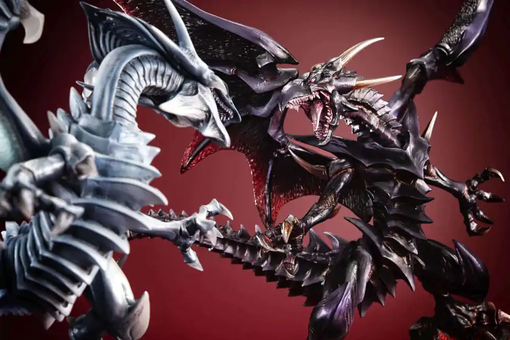 Yu-Gi-Oh! Duel Monsters Art Works Monsters PVC socha Red-eyes Black Dragon Holographic Edition 32 cm produktová fotografia