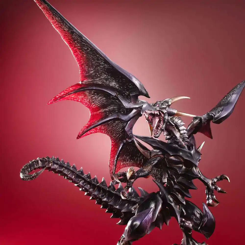 Yu-Gi-Oh! Duel Monsters Art Works Monsters PVC socha Red-eyes Black Dragon Holographic Edition 32 cm produktová fotografia