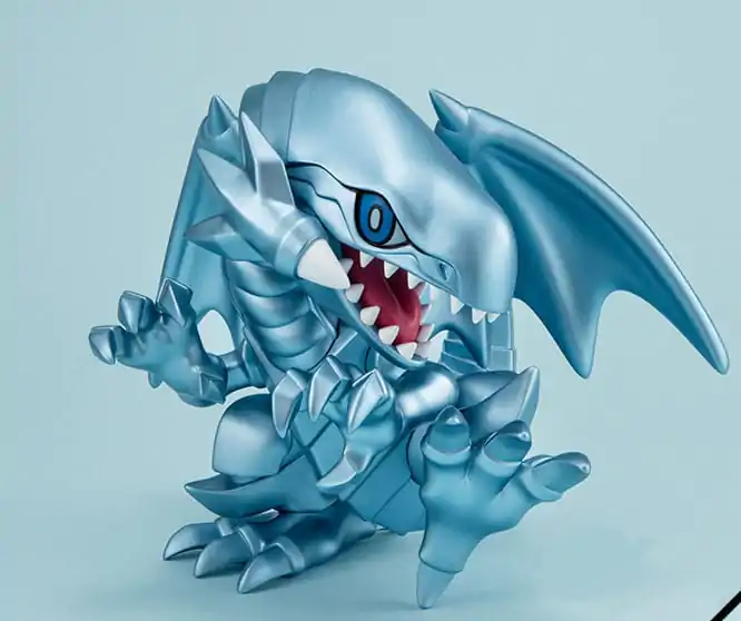 Yu-Gi-Oh! Duel Monsters Megatoon PVC soška Blue Eyes White Dragon 12 cm termékfotó