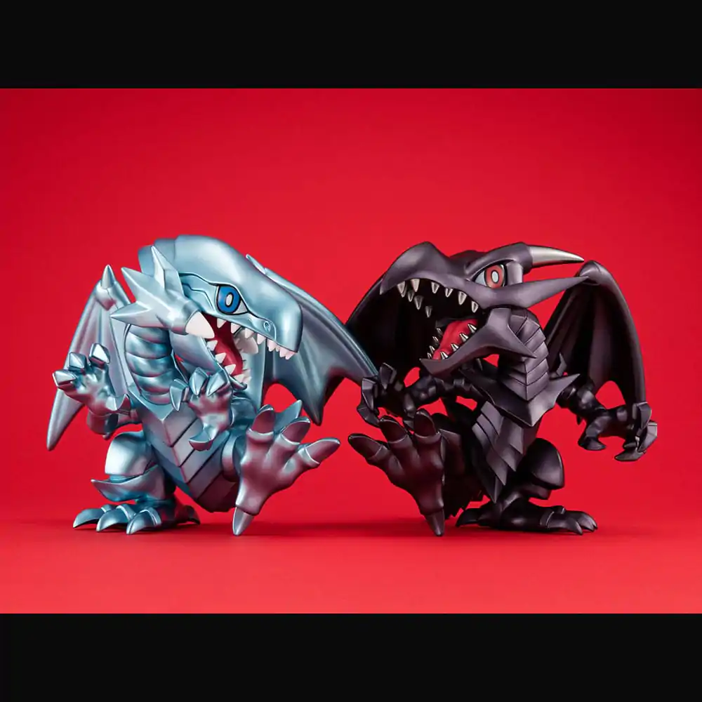 Yu-Gi-Oh! Duel Monsters Megatoon PVC szobor Red Eyes Black Dragon & The Winged Dragon of Ra 13 cm (ajándékkal) termékfotó