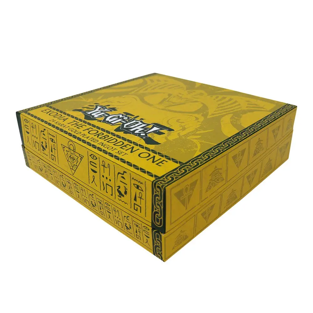 Yu-Gi-Oh! Exodia the Forbidden One pozlátená sada ingotov produktová fotografia