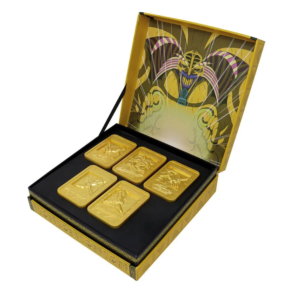 Yu-Gi-Oh! Exodia the Forbidden One pozlátená sada ingotov produktová fotografia
