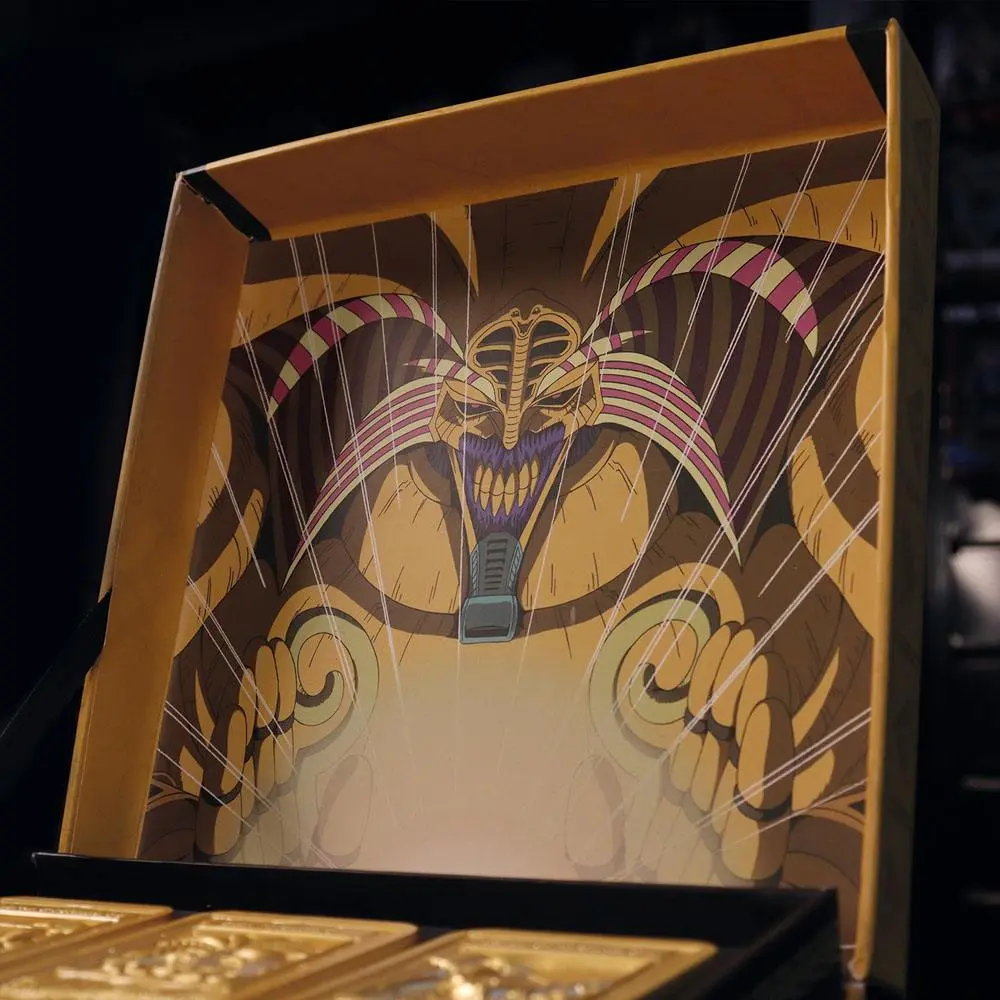 Yu-Gi-Oh! Exodia the Forbidden One pozlátená sada ingotov produktová fotografia