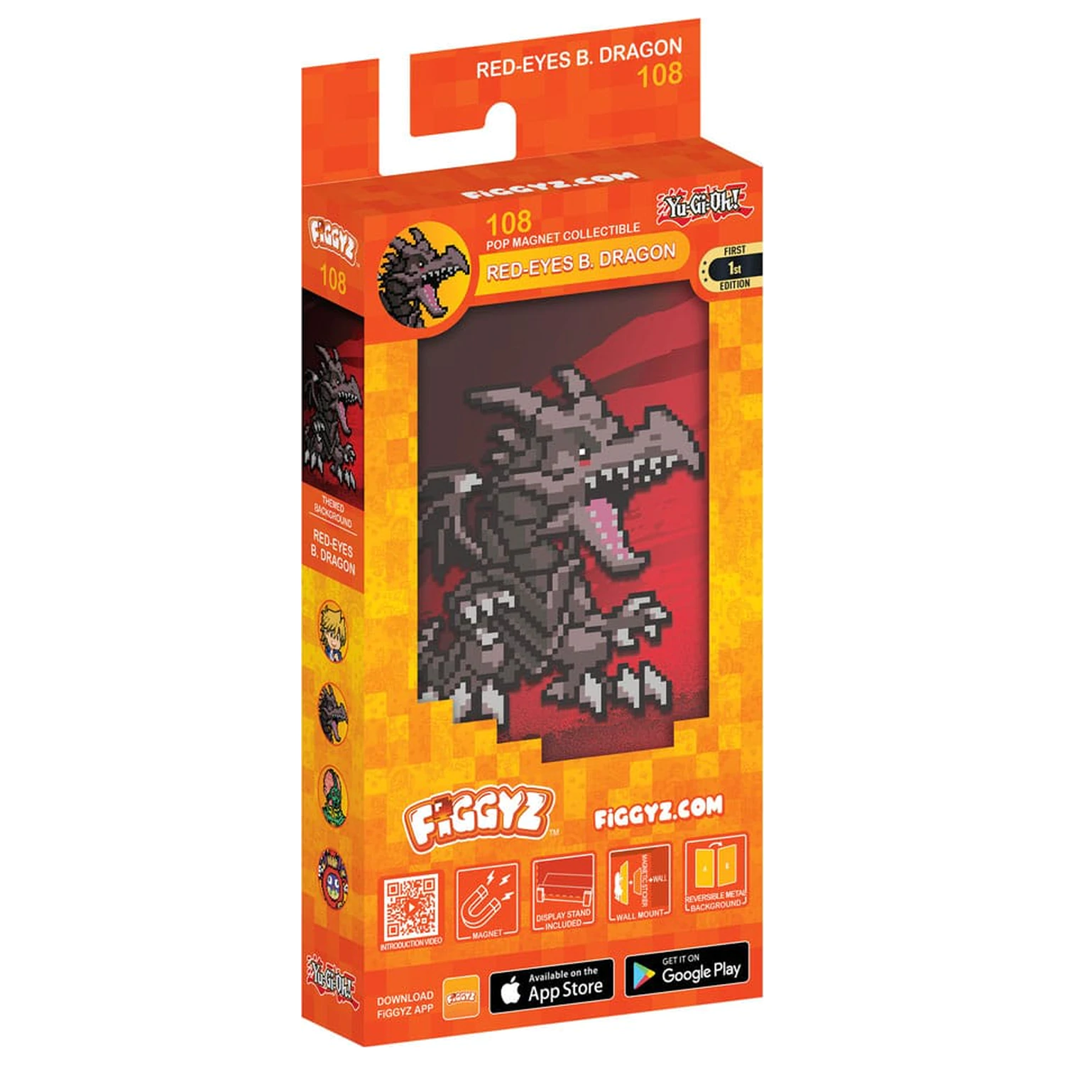 Yu-Gi-Oh! FiGGYZ Magnetická zberateľská figúrka Red-Eyes B. Dragon 11 cm produktová fotografia
