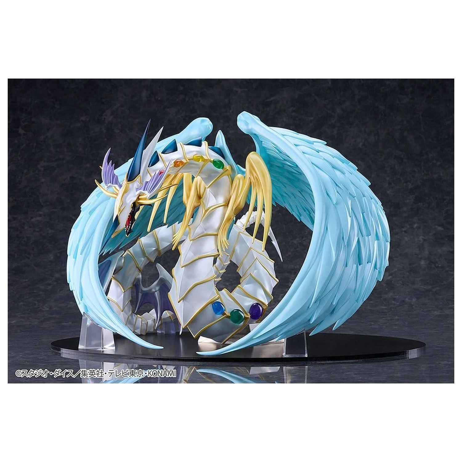 Yu-Gi-Oh! GX PVC figúrka Rainbow Dragon 28 cm produktová fotografia