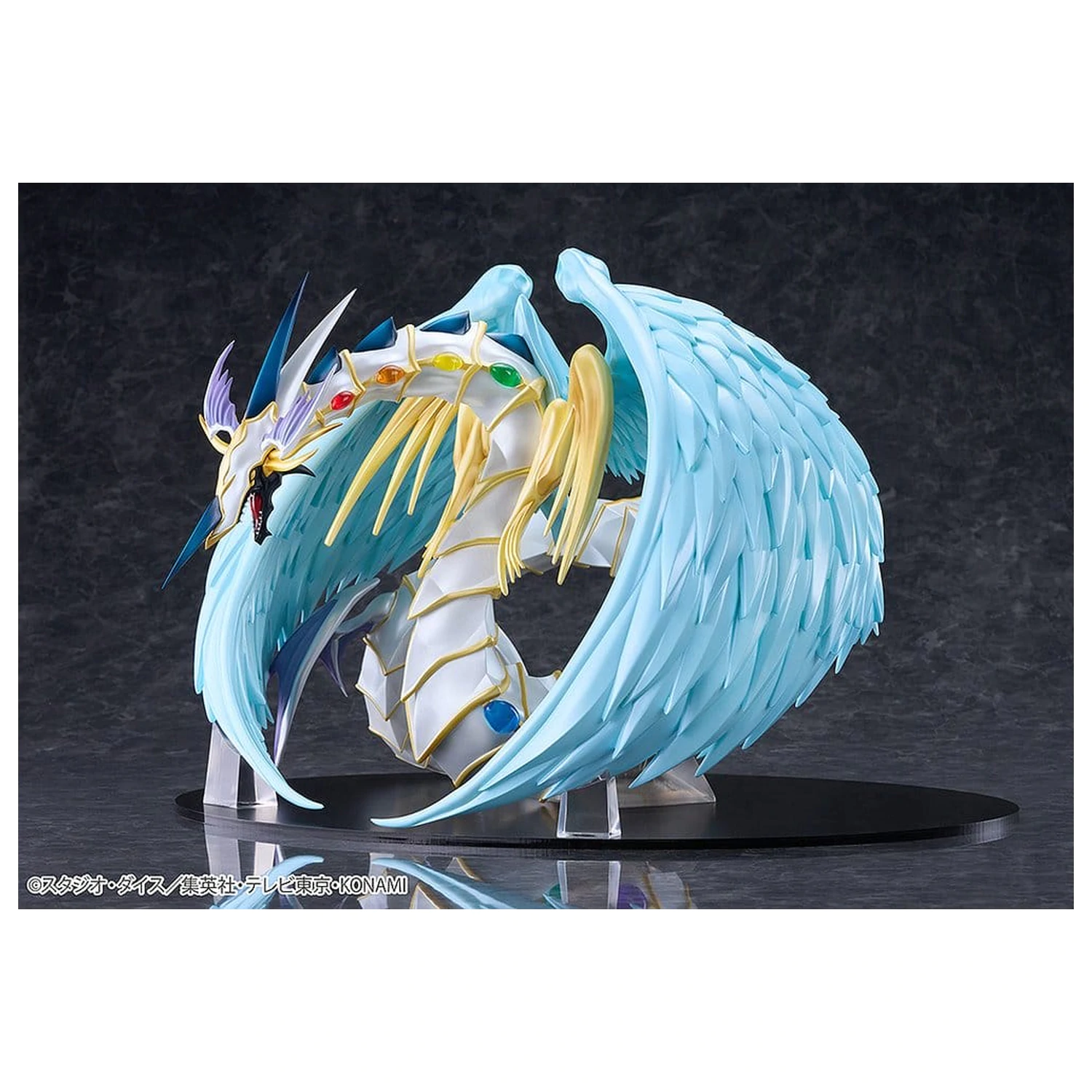 Yu-Gi-Oh! GX PVC figúrka Rainbow Dragon 28 cm produktová fotografia