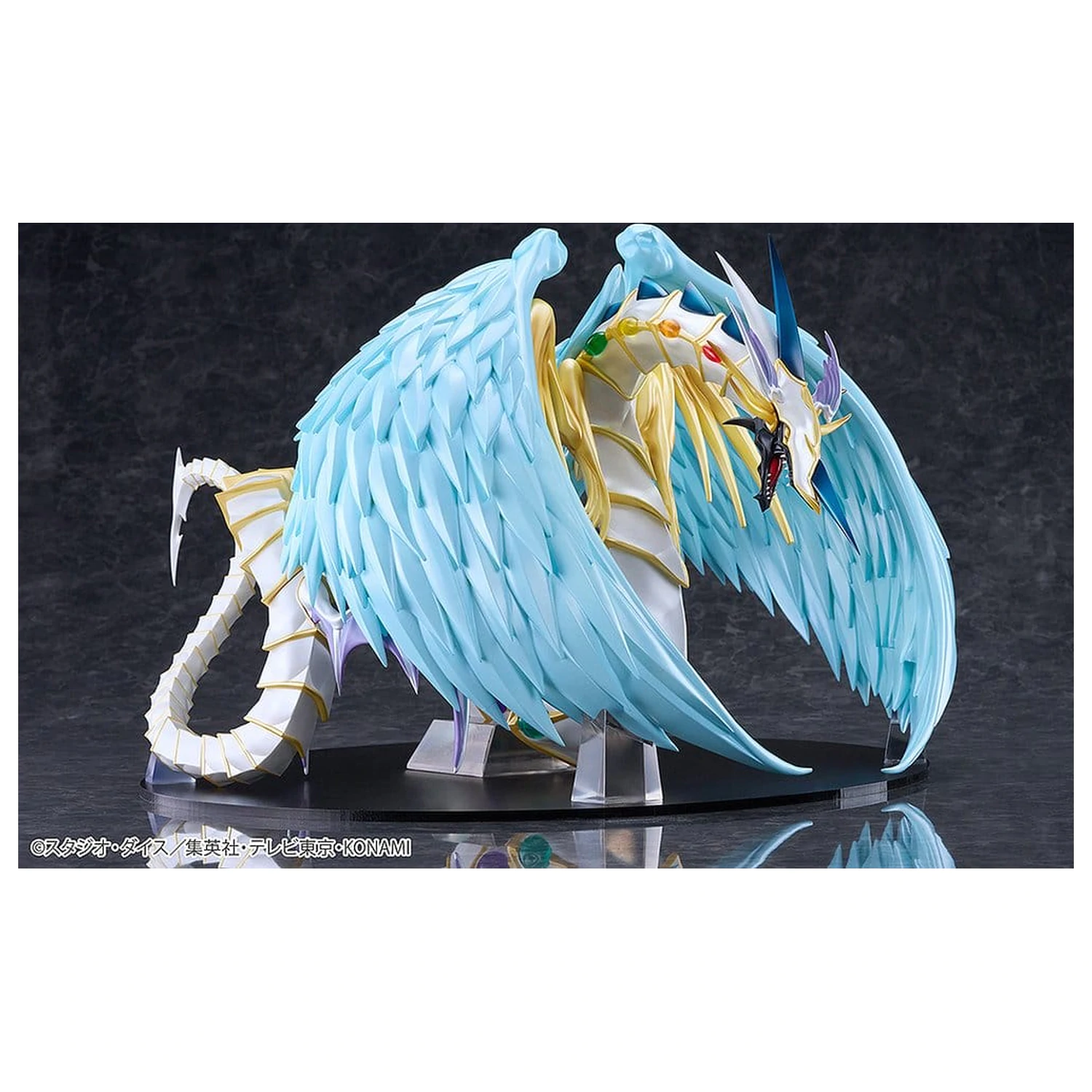 Yu-Gi-Oh! GX PVC figúrka Rainbow Dragon 28 cm produktová fotografia