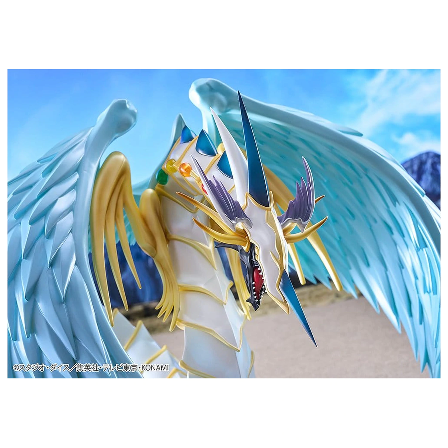 Yu-Gi-Oh! GX PVC figúrka Rainbow Dragon 28 cm produktová fotografia