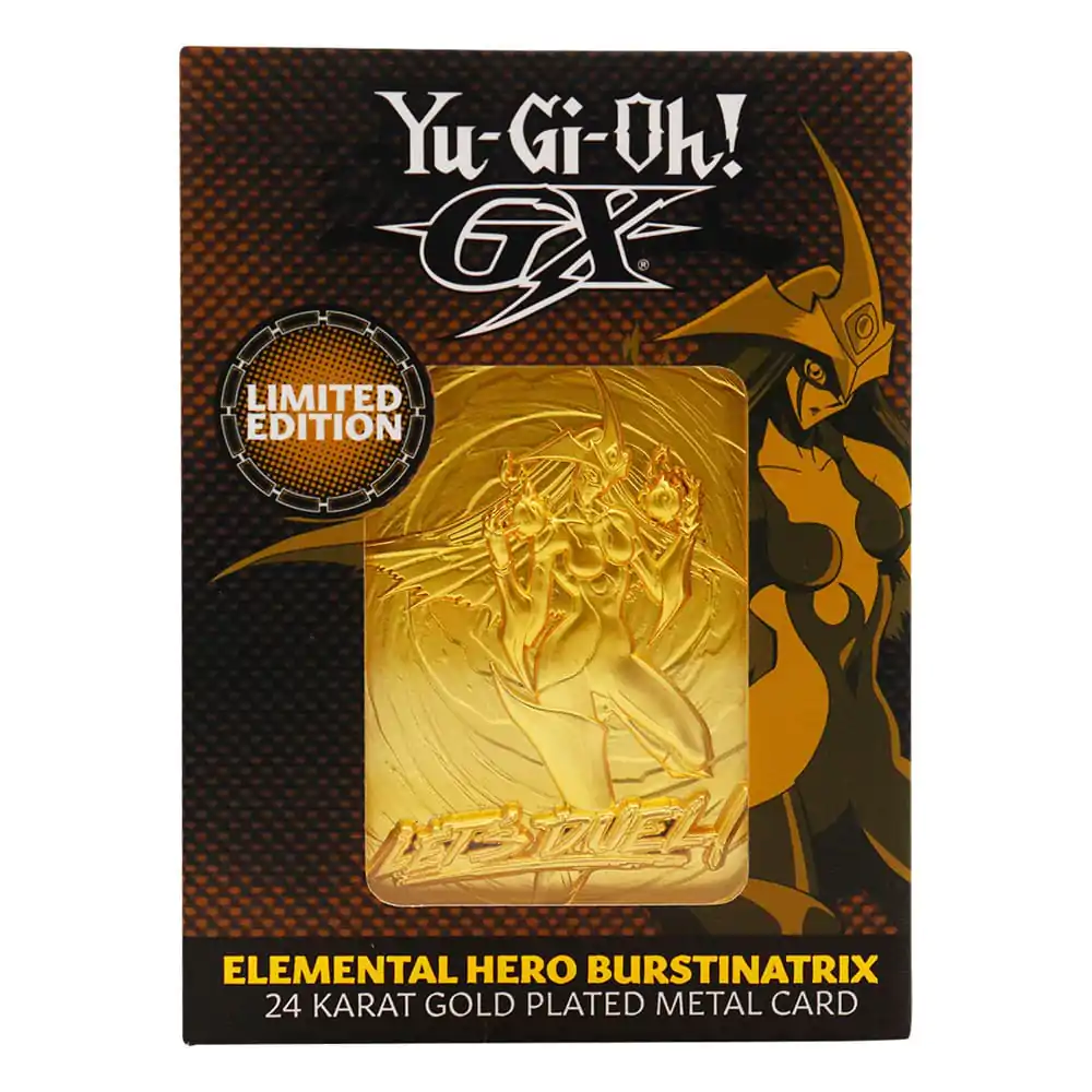 Yu-Gi-Oh! Ingot Elemental Hero Burstinatrix Limited Edition tehlička produktová fotografia