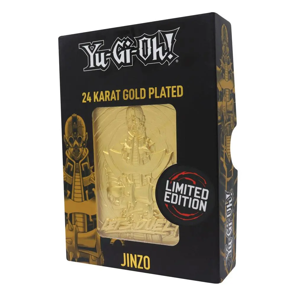 Yu-Gi-Oh! Zlatá tehlička Jinzo Limited Edition (pozlátená) produktová fotografia