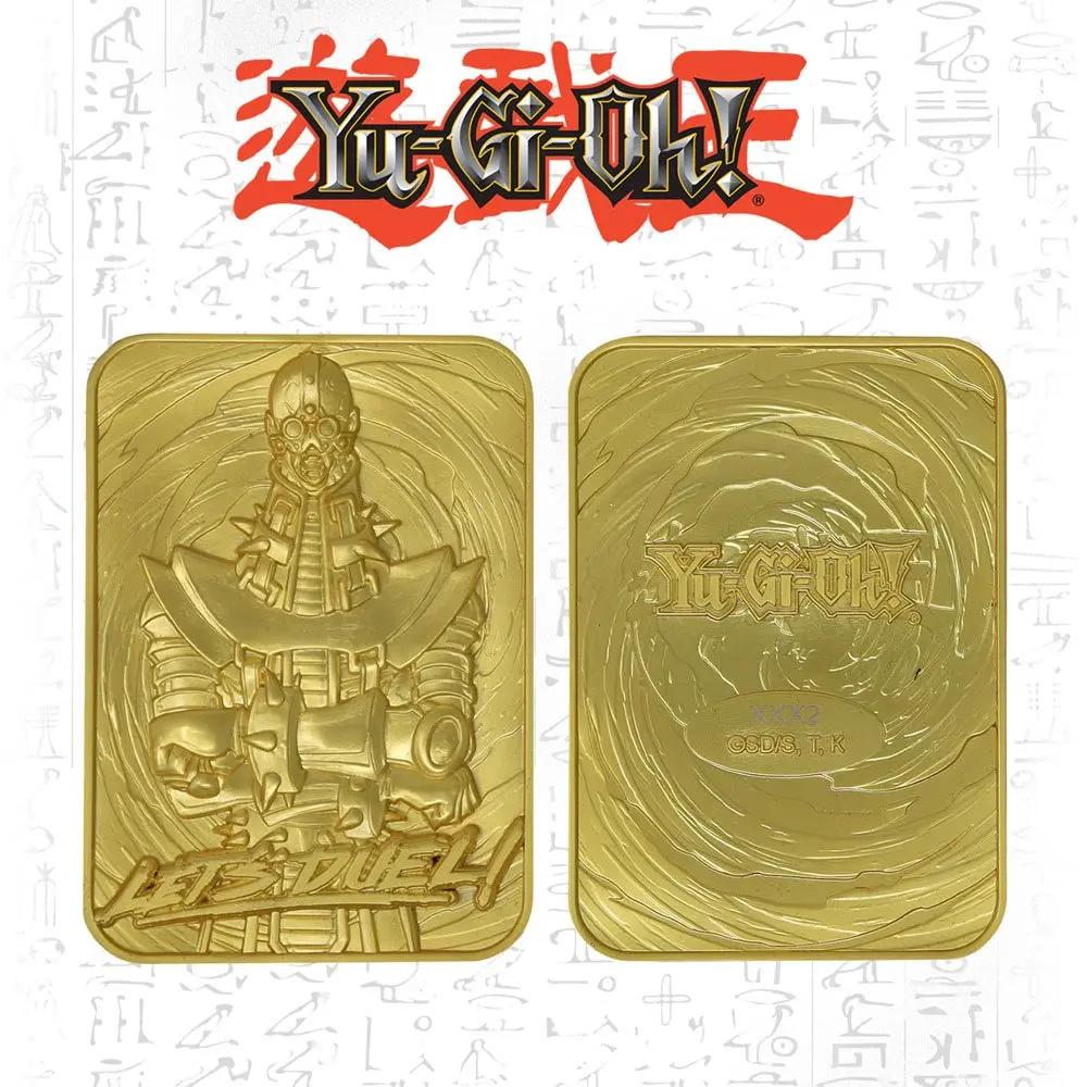 Yu-Gi-Oh! Zlatá tehlička Jinzo Limited Edition (pozlátená) produktová fotografia