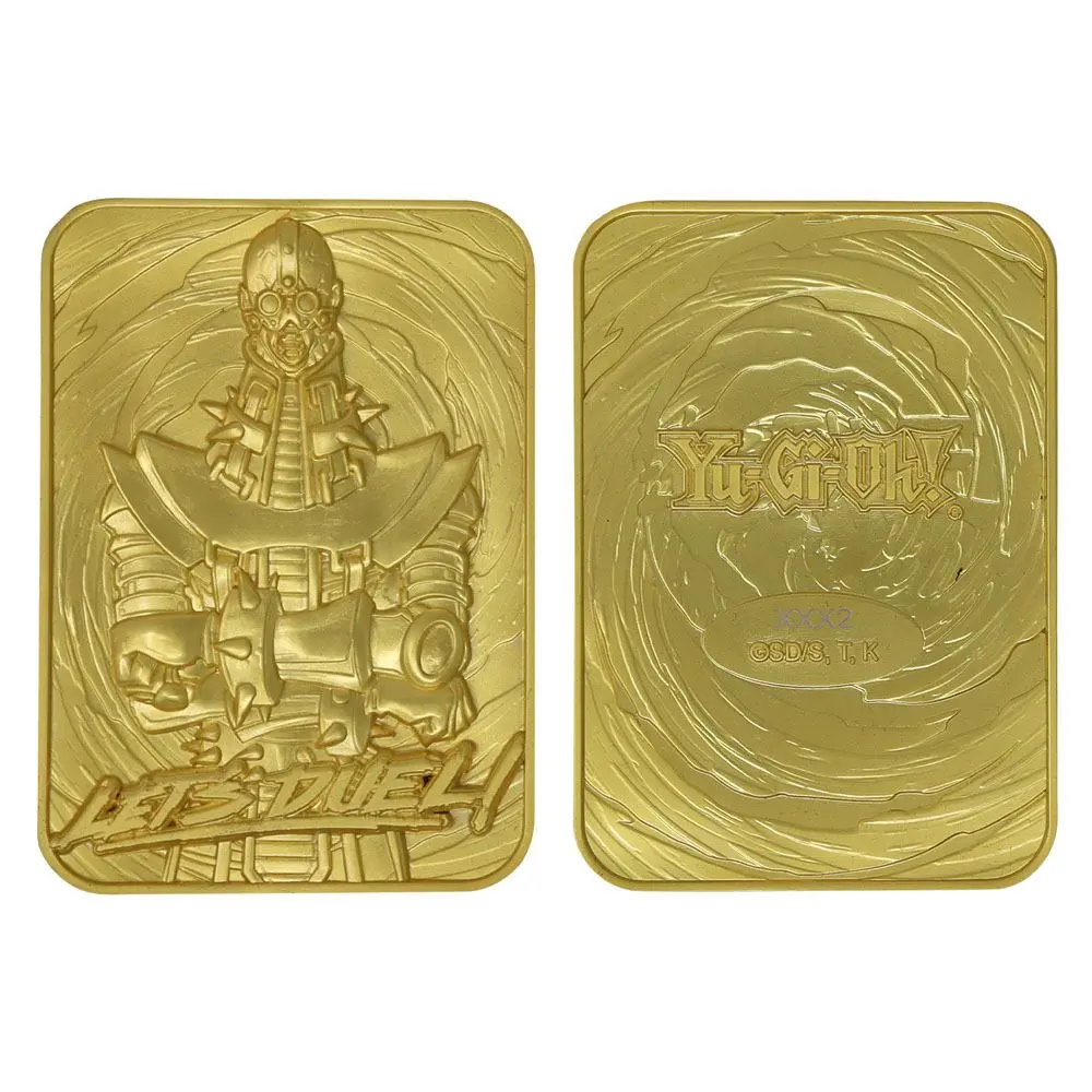 Yu-Gi-Oh! Zlatá tehlička Jinzo Limited Edition (pozlátená) produktová fotografia