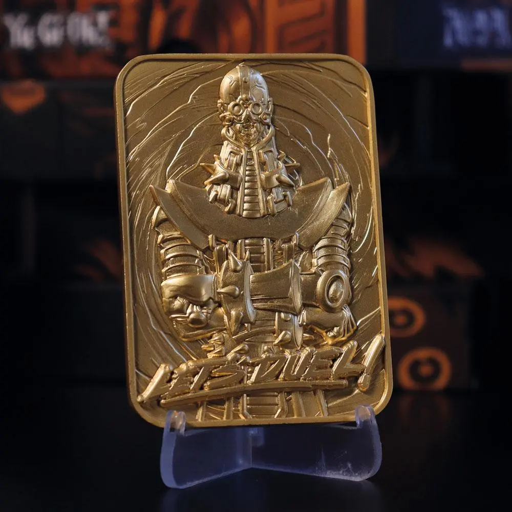 Yu-Gi-Oh! Zlatá tehlička Jinzo Limited Edition (pozlátená) produktová fotografia