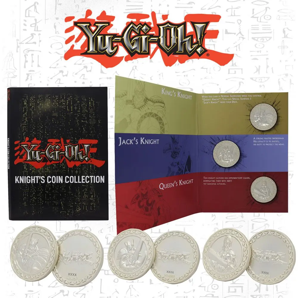 Yu-Gi-Oh! Zberateľské mince 3-balenie Knights produktová fotografia