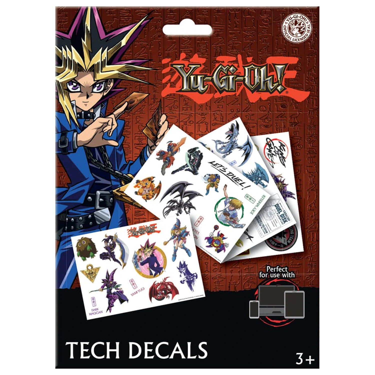 Yu-Gi-Oh! Balíček nálepiek Tech produktová fotografia
