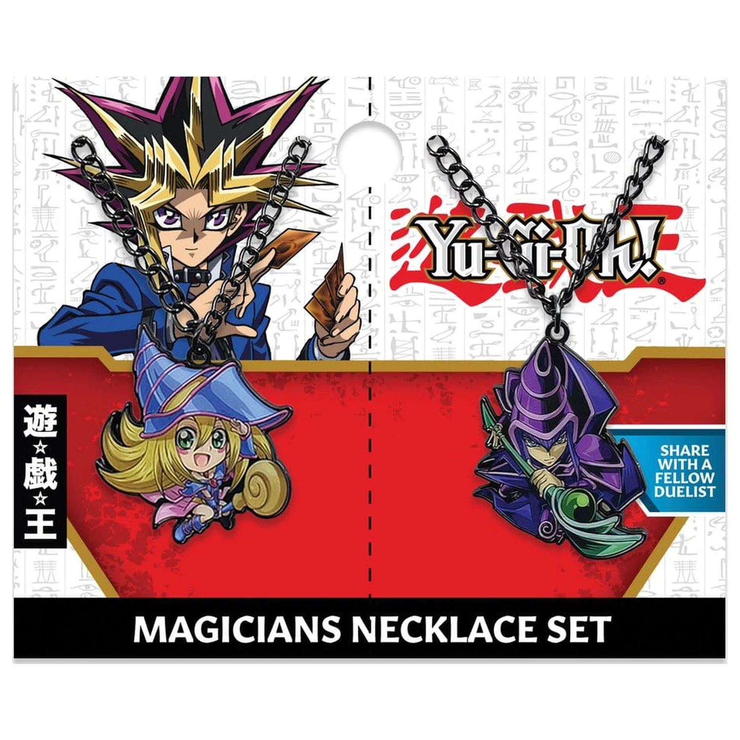 Yu-Gi-Oh! Magician Náhrdelník Súprava dvoch kusov 4 x 4 cm produktová fotografia