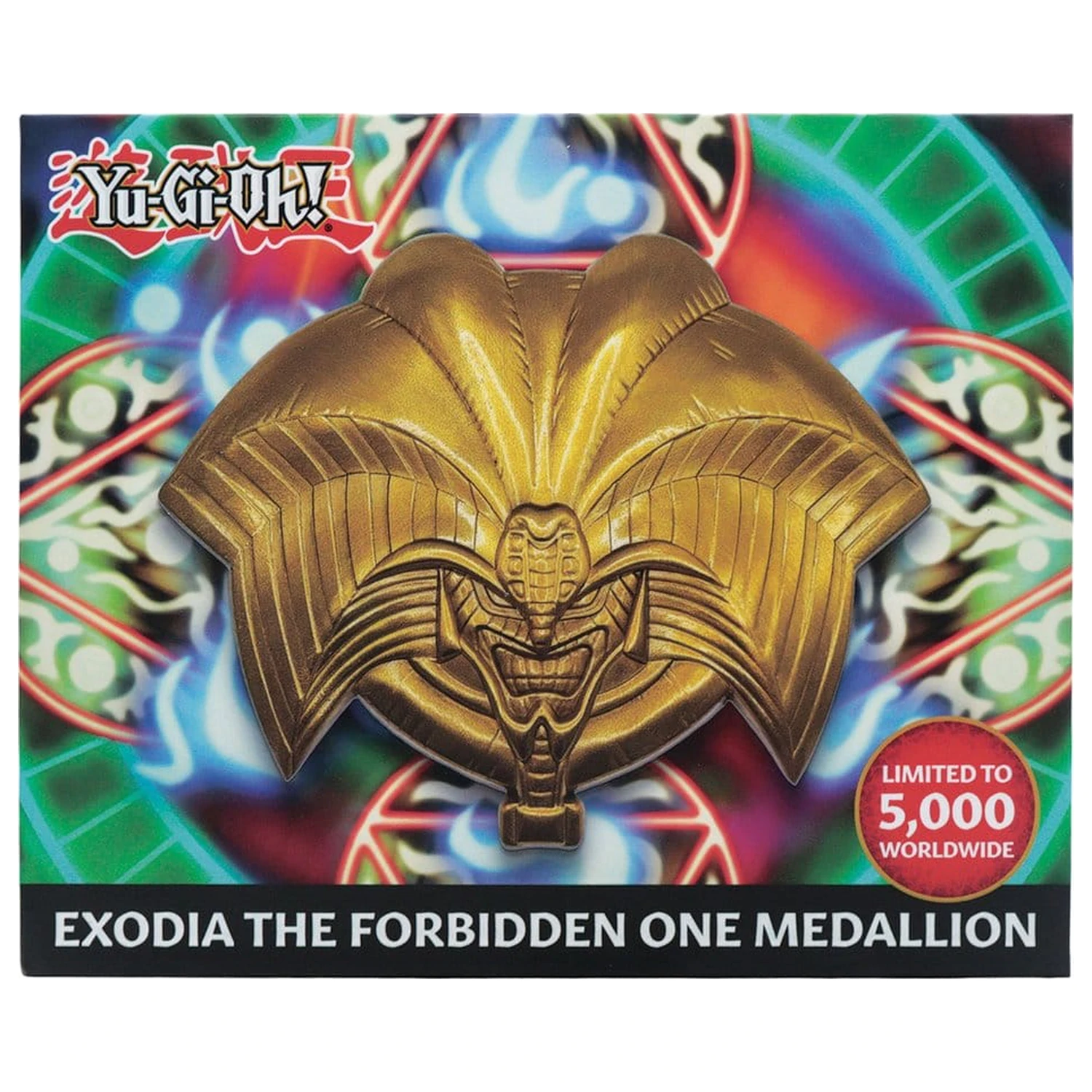 Yu-Gi-Oh! Medailón Exodia Hlava Limitovaná Edícia produktová fotografia