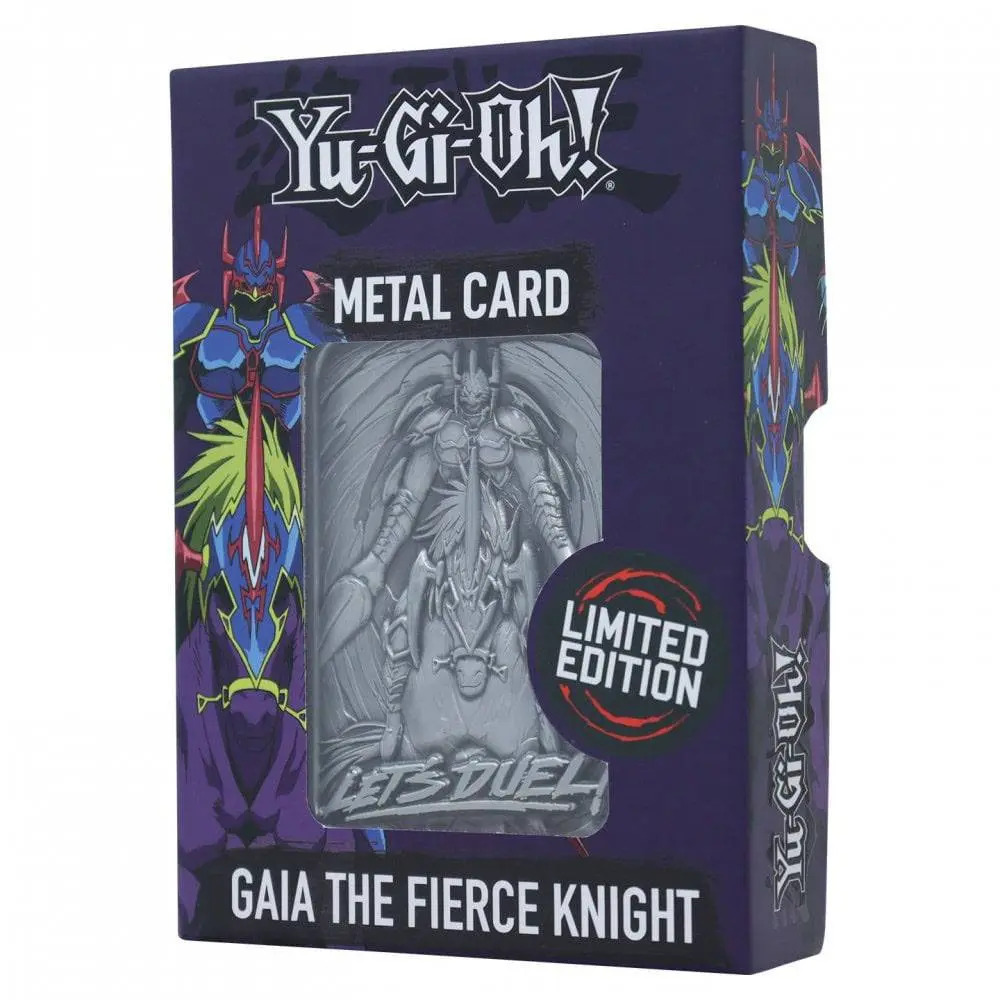 Yu-Gi-Oh! Metalová Karta Gaia The Fierce Knight Limited Edition produktová fotografia