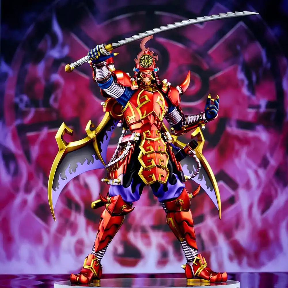 Yu-Gi-Oh! Monster figúrka Collection Socha figúrka PVC Legendary Six Samurai Shi En 35 cm termékfotó