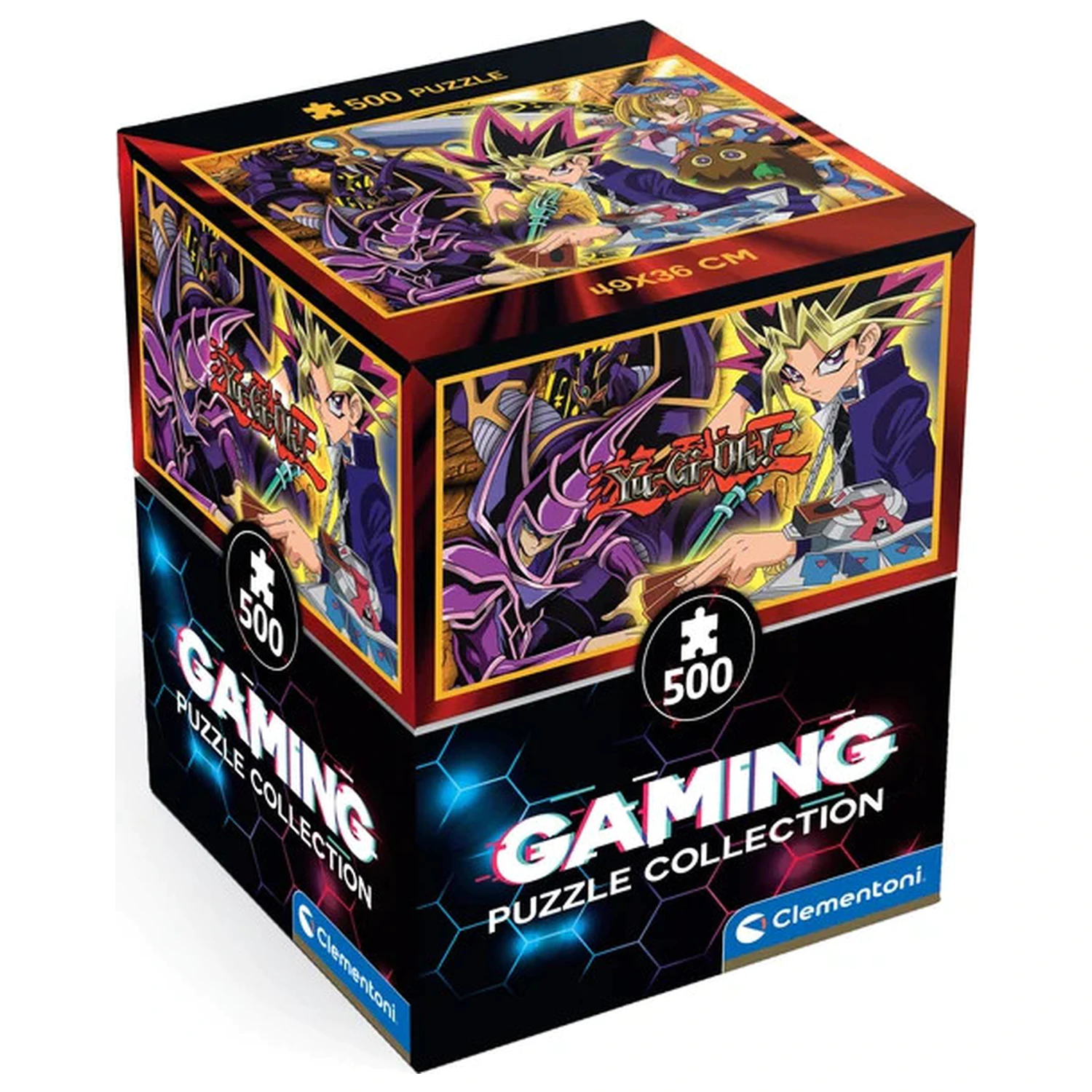Yu-Gi-Oh! Mystic Card 500-dielne kockové puzzle produktová fotografia