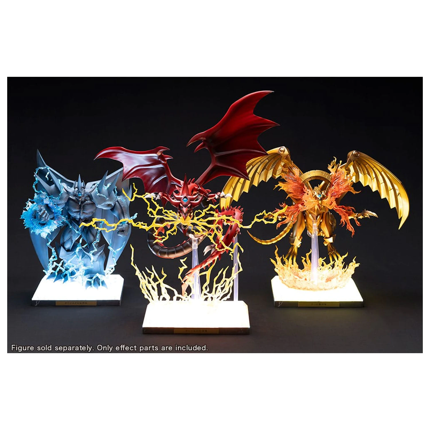 Yu-Gi-Oh! PVC Socha Príslušenstvo Slifer the Sky Dragon Egyptian God Rozširujúce diely Súprava produktová fotografia