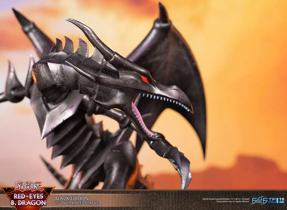 Yu-Gi-Oh! PVC Socha Red-Eyes B. Dragon Black Colour 33 cm produktová fotografia