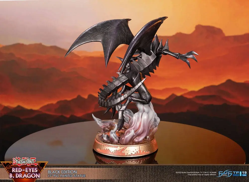 Yu-Gi-Oh! PVC Socha Red-Eyes B. Dragon Black Colour 33 cm produktová fotografia