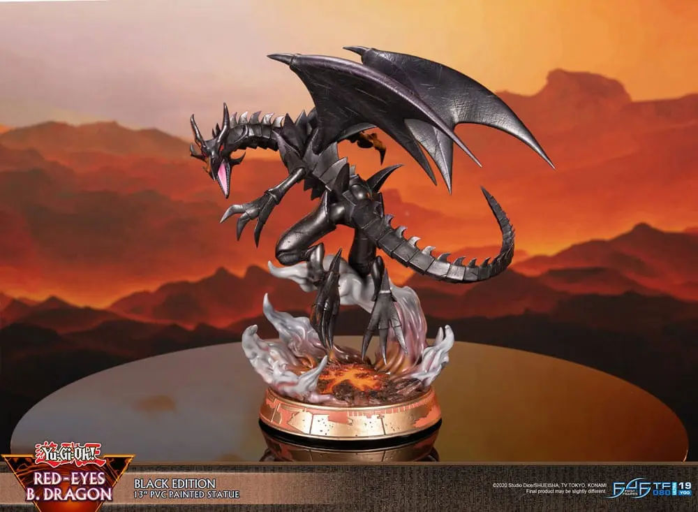 Yu-Gi-Oh! PVC Socha Red-Eyes B. Dragon Black Colour 33 cm produktová fotografia