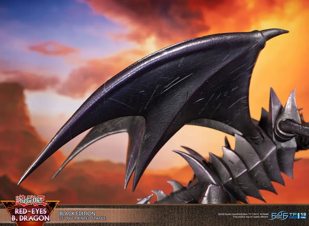 Yu-Gi-Oh! PVC Socha Red-Eyes B. Dragon Black Colour 33 cm produktová fotografia