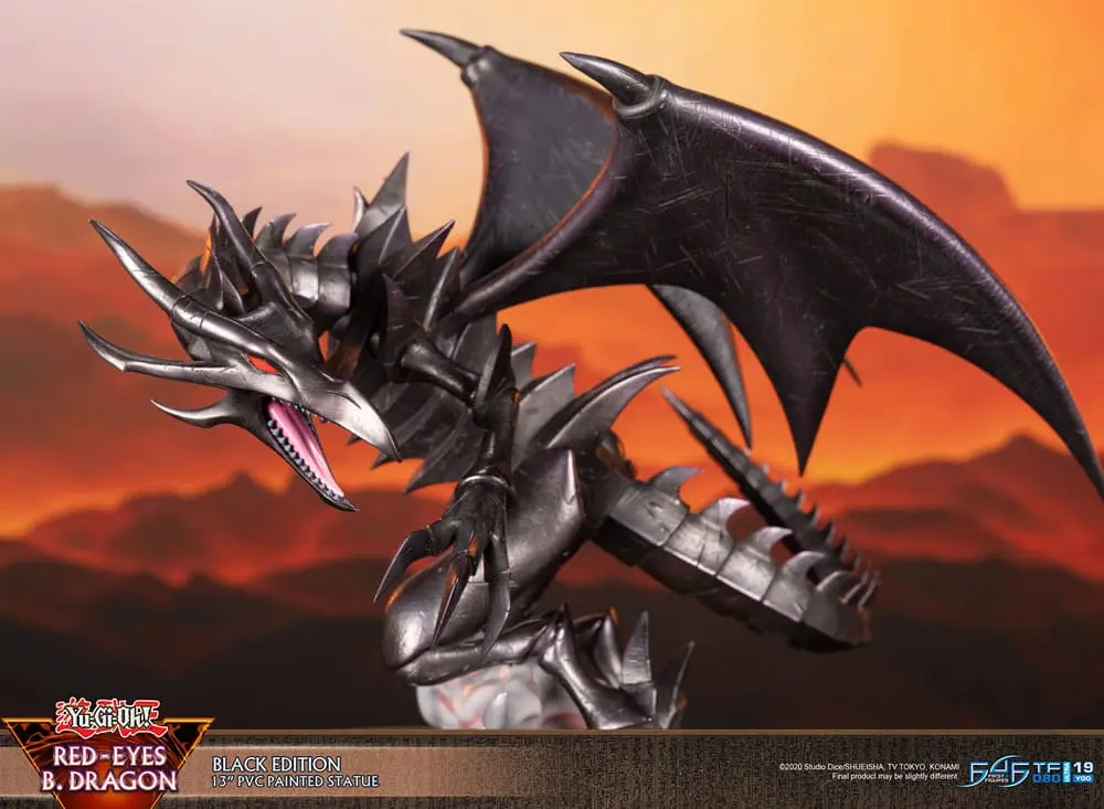 Yu-Gi-Oh! PVC Socha Red-Eyes B. Dragon Black Colour 33 cm produktová fotografia