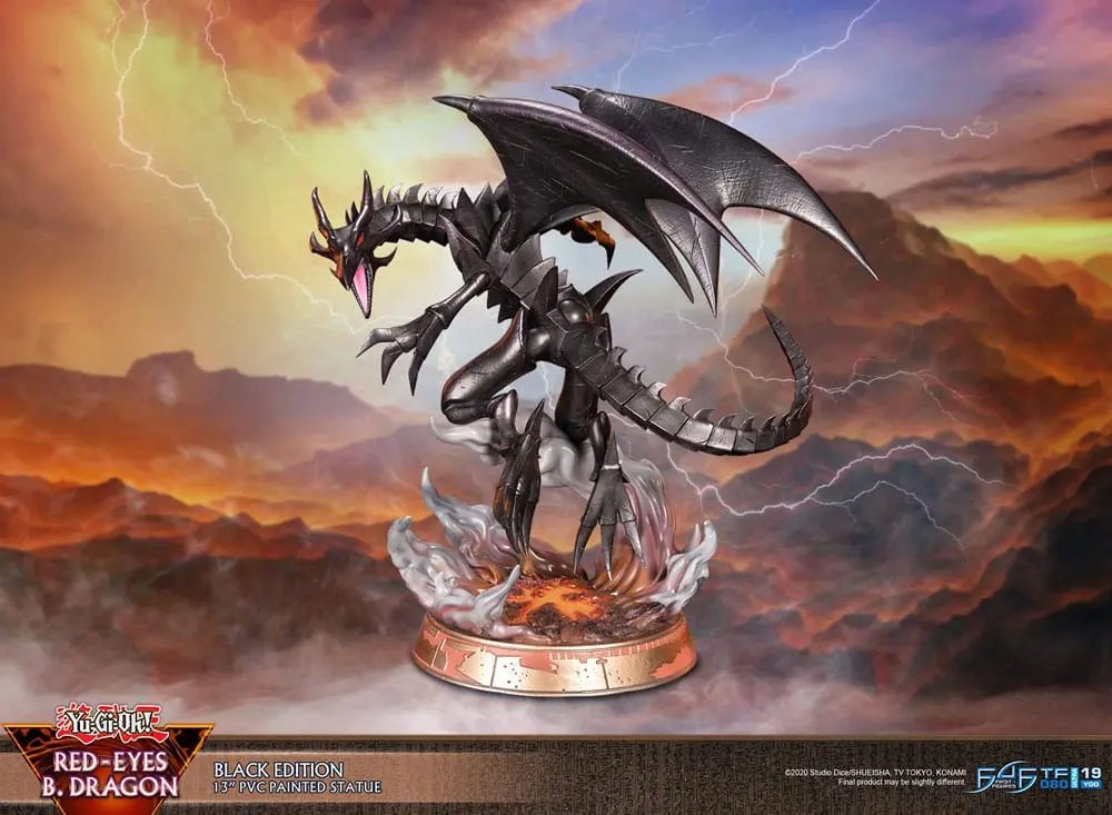 Yu-Gi-Oh! PVC Socha Red-Eyes B. Dragon Black Colour 33 cm produktová fotografia