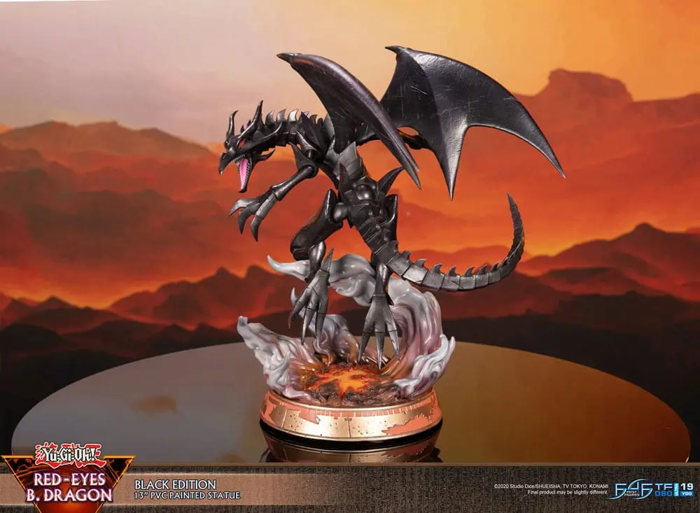 Yu-Gi-Oh! PVC Socha Red-Eyes B. Dragon Black Colour 33 cm produktová fotografia