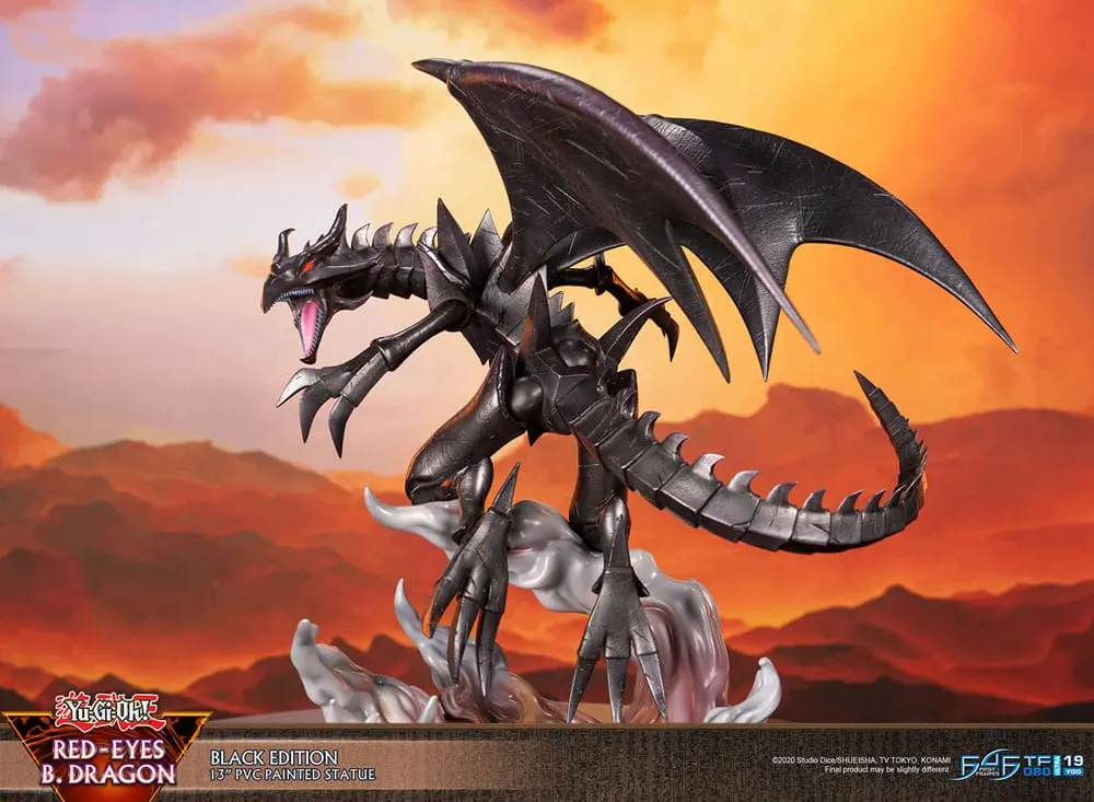 Yu-Gi-Oh! PVC Socha Red-Eyes B. Dragon Black Colour 33 cm produktová fotografia