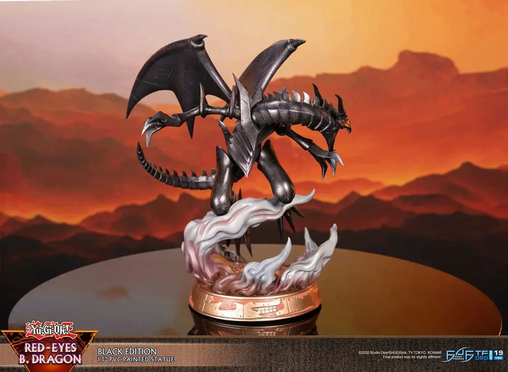 Yu-Gi-Oh! PVC Socha Red-Eyes B. Dragon Black Colour 33 cm produktová fotografia