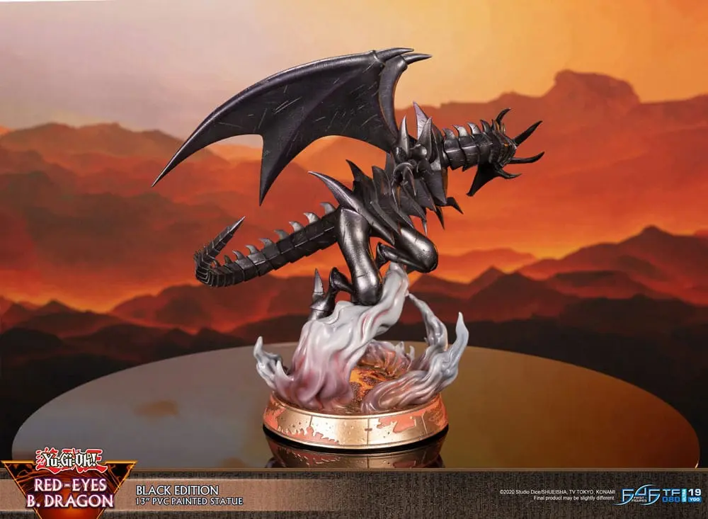 Yu-Gi-Oh! PVC Socha Red-Eyes B. Dragon Black Colour 33 cm produktová fotografia