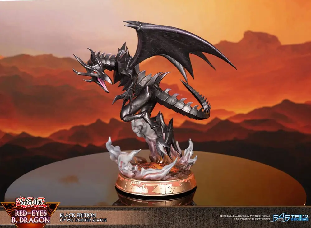 Yu-Gi-Oh! PVC Socha Red-Eyes B. Dragon Black Colour 33 cm produktová fotografia