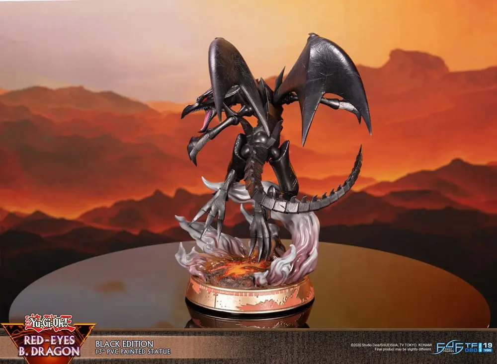 Yu-Gi-Oh! PVC Socha Red-Eyes B. Dragon Black Colour 33 cm produktová fotografia