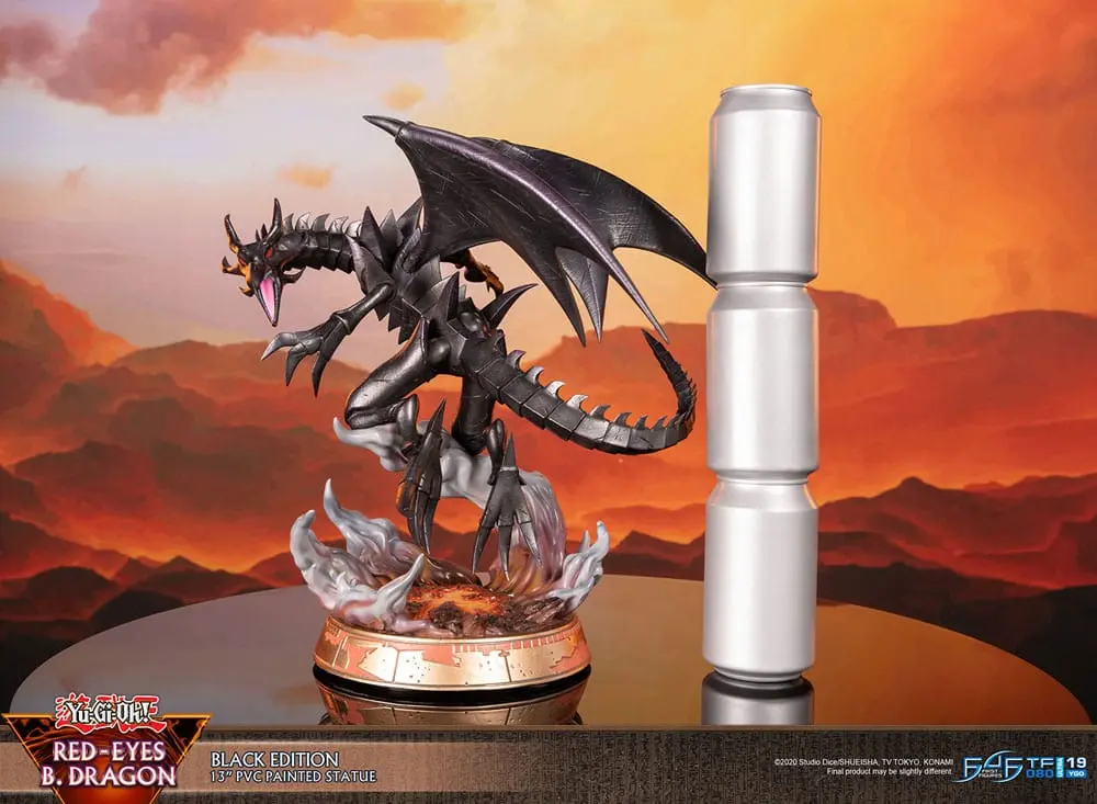 Yu-Gi-Oh! PVC Socha Red-Eyes B. Dragon Black Colour 33 cm produktová fotografia