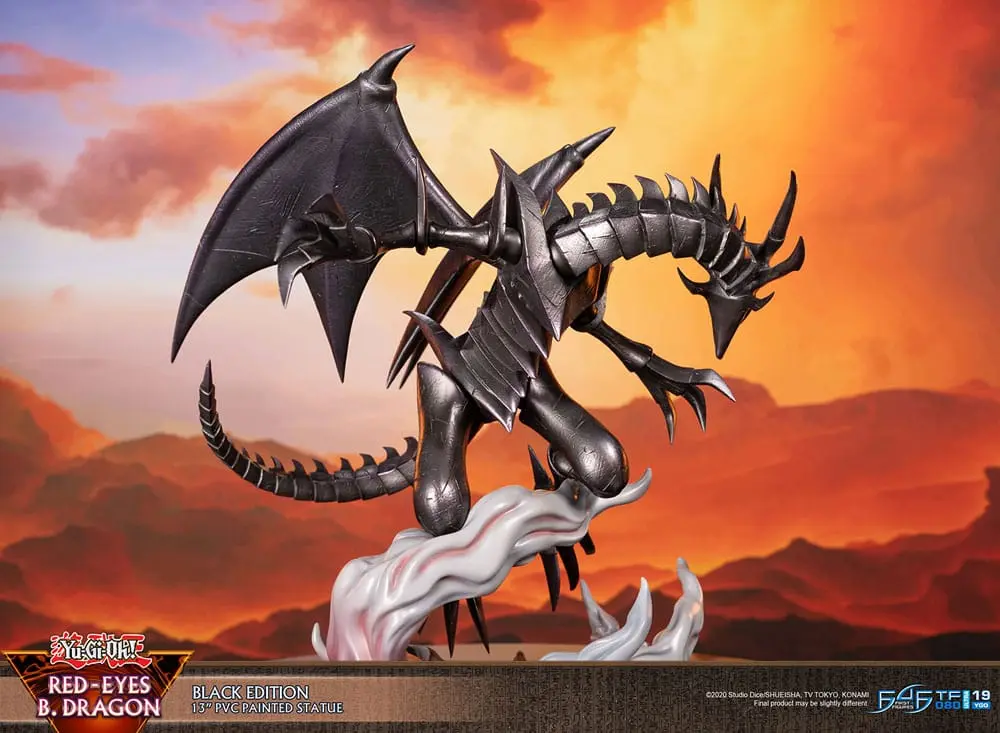 Yu-Gi-Oh! PVC Socha Red-Eyes B. Dragon Black Colour 33 cm produktová fotografia