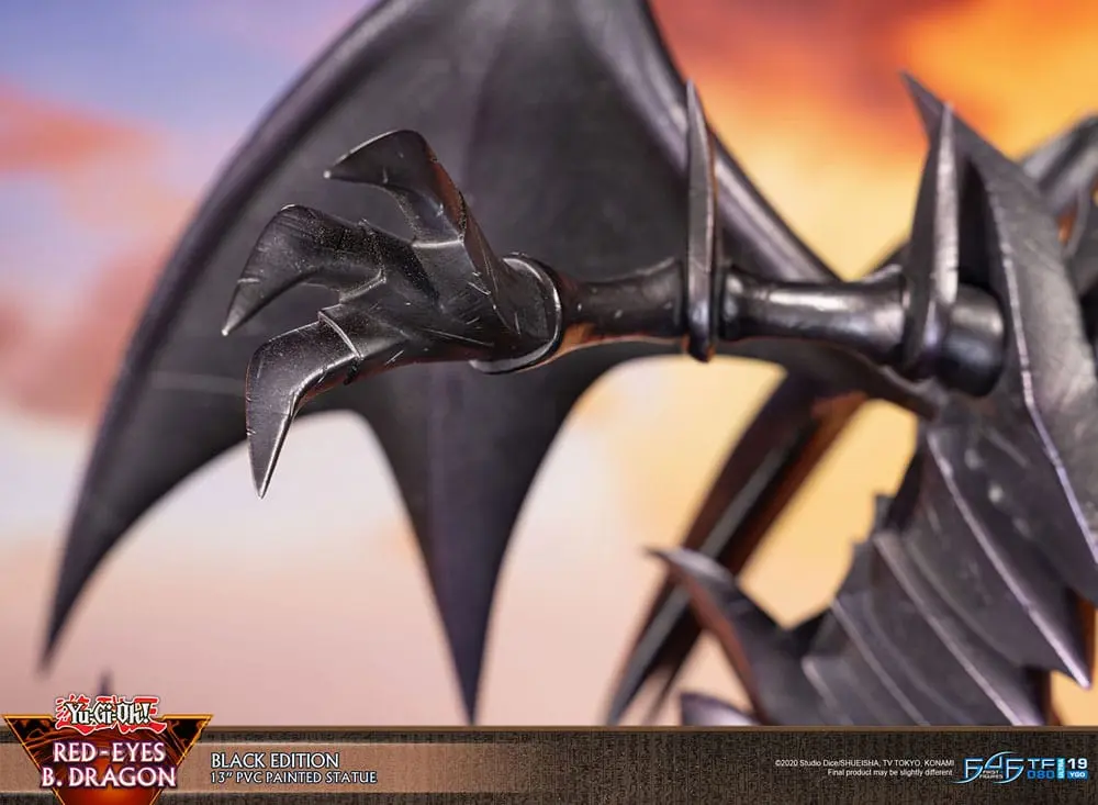 Yu-Gi-Oh! PVC Socha Red-Eyes B. Dragon Black Colour 33 cm produktová fotografia