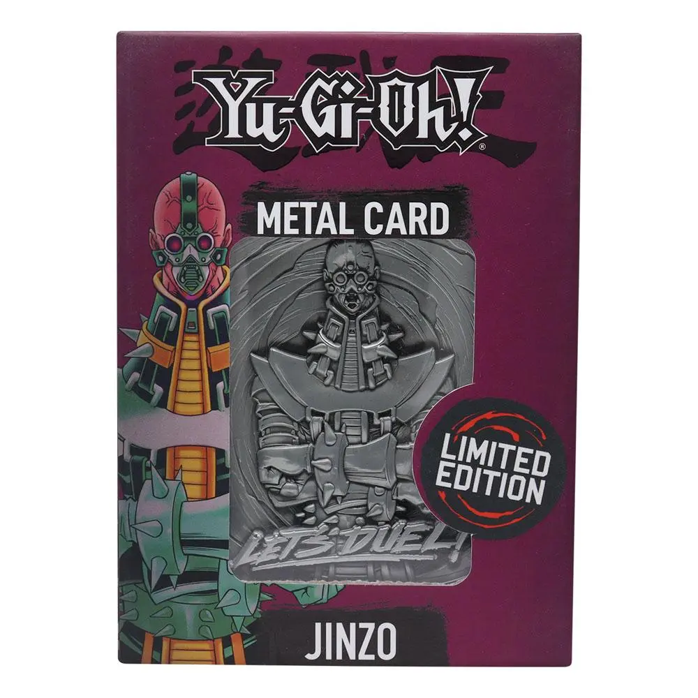 Yu-Gi-Oh! Replika karty Jinzo Limited Edition produktová fotografia