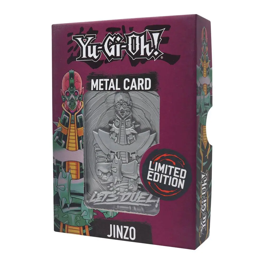 Yu-Gi-Oh! Replika karty Jinzo Limited Edition produktová fotografia