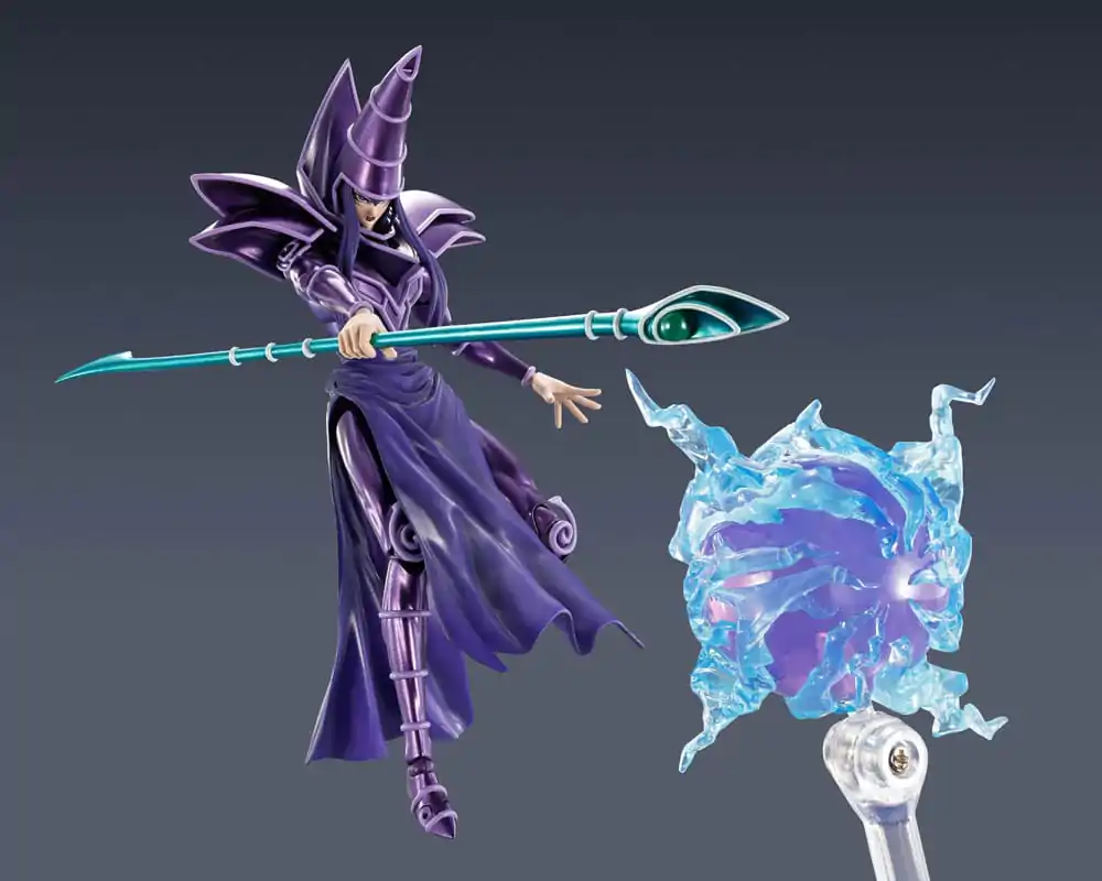 Yu-Gi-Oh! S.H. MonsterArts Action Figure Dark Magician 19 cm termékfotó